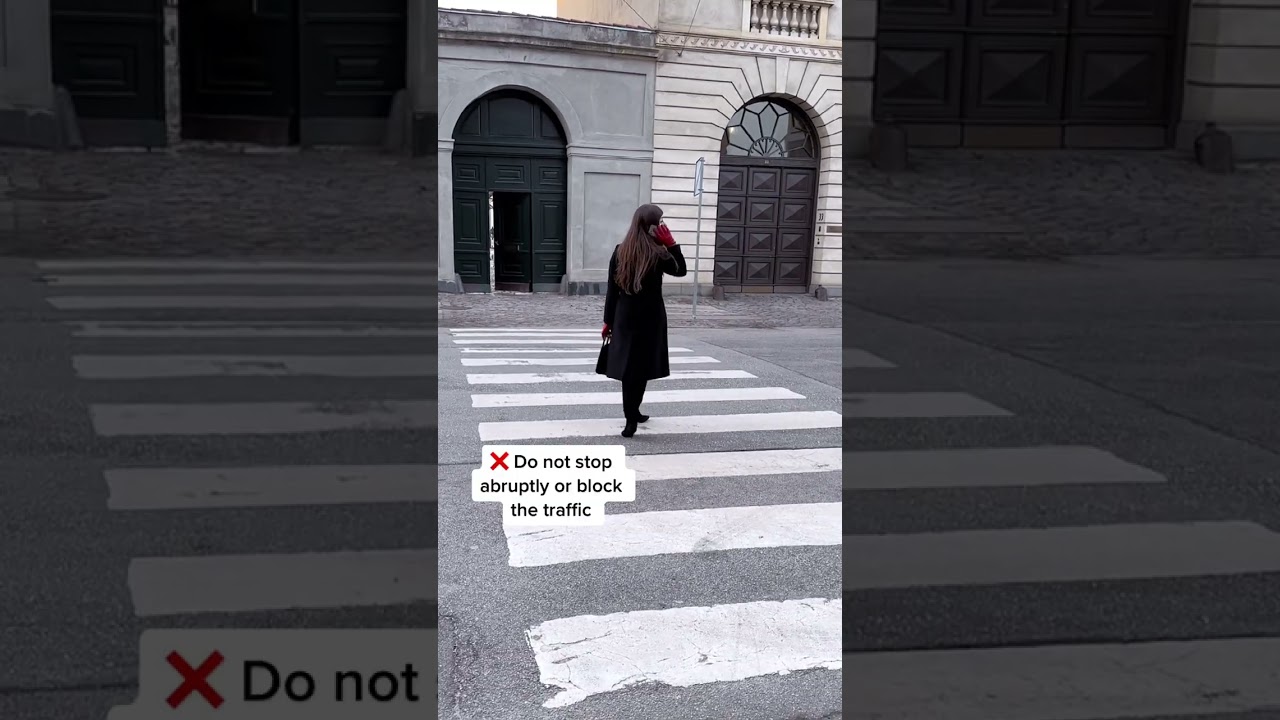 Crosswalk Etiquette: The Do's and Don'ts