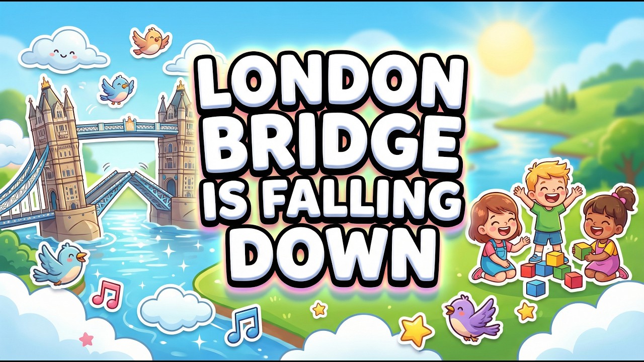 London Bridge is falling down Extended | Nursery Rhymes & Kids Songs (Crazy Champs)