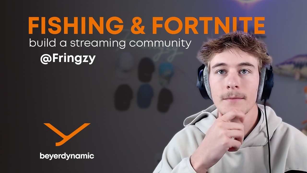 Fishing and Fortnite, building a streaming community with @fringzy