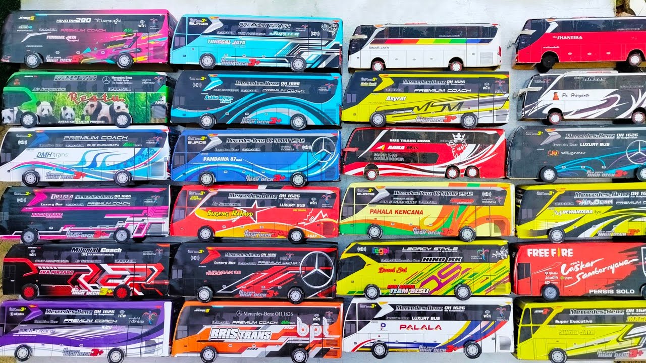 BUS RATUMAHER, BUS EKA PERSADA KEN AROK, BUS BAGJA TRANS, BUS BRIS TRANS, BUS RESTU PANDA MEMBASURI