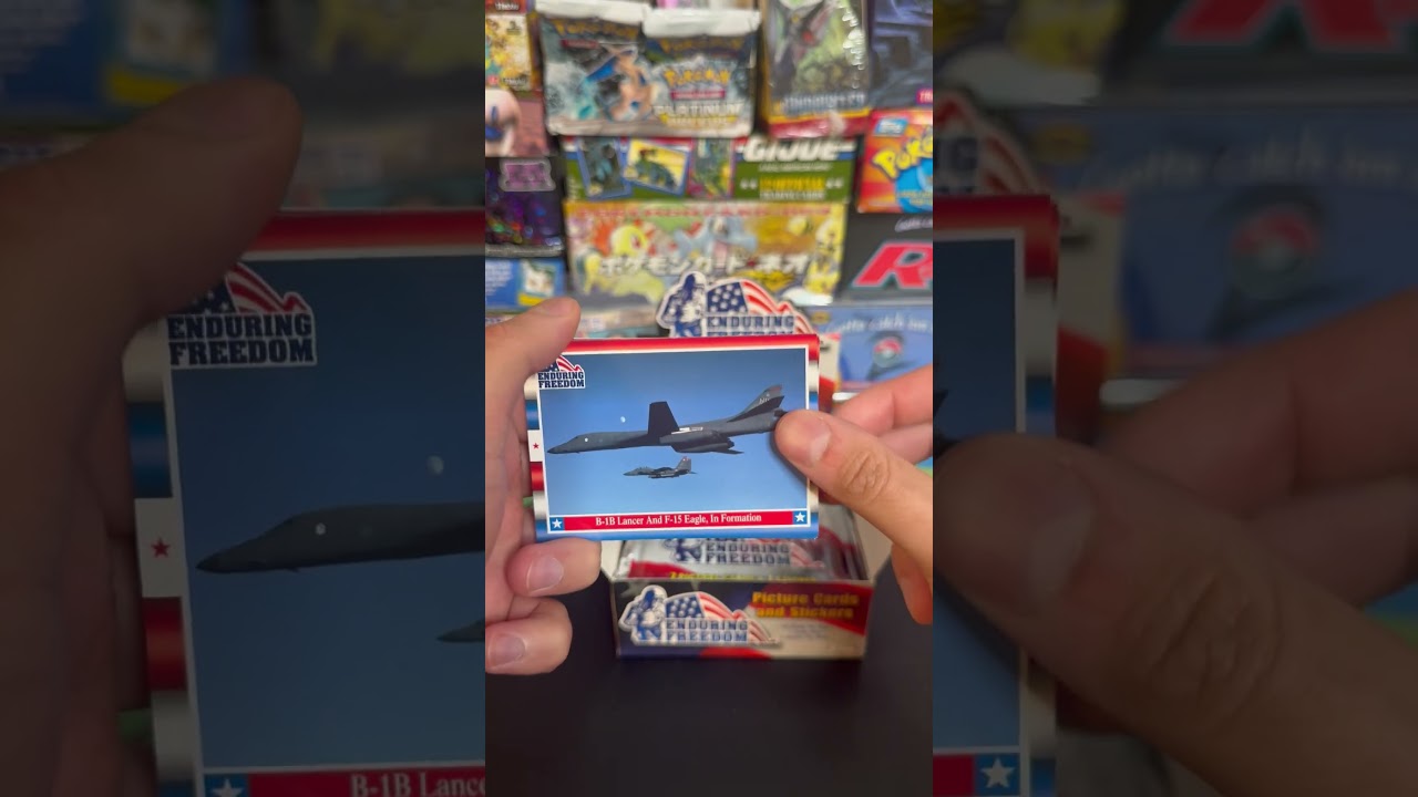 Hunting for the Osama Bin Laden rookie card.