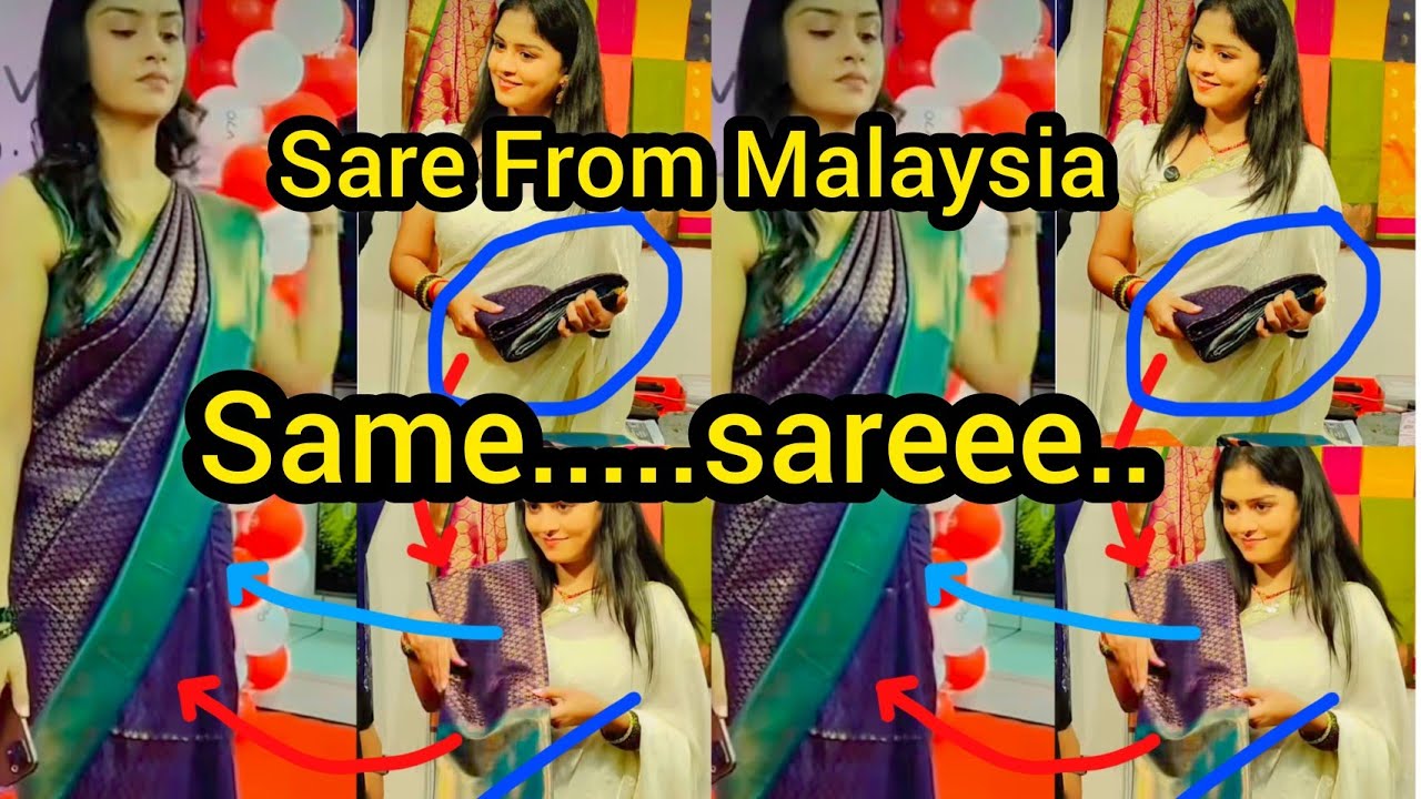 Same saree🔥🔥இது அந்த sareeல❤️Saree from Malaysia🔥🔥/#vijay #mn #kaveri #mahanadi #vika 
