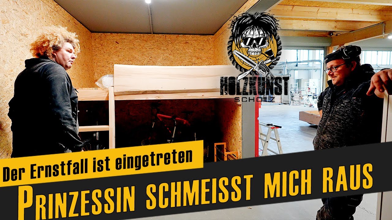 Jetzt wirds Ernst / Locke fliegt raus / Holzkunst Scholz offiziell