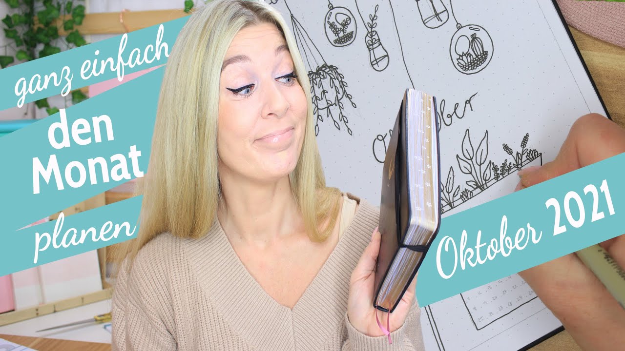 KEINE ZEIT - Haushalt, Familie, Projekte SCHNELL GEPLANT - Bullet Journal  Oktober 2021