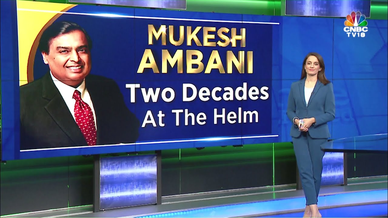 Mukesh Ambani: 20 Years At The Helm Of Reliance | #Digital | CNBC-TV18