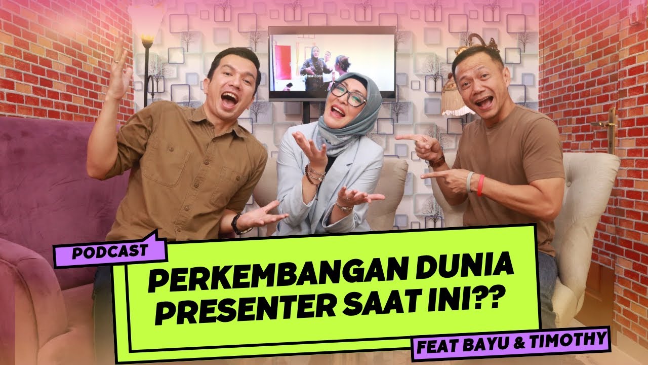 Angelina Sondakh Ngobrol Perkembangan Dunia Presenter Bersama Bayu & Timothy