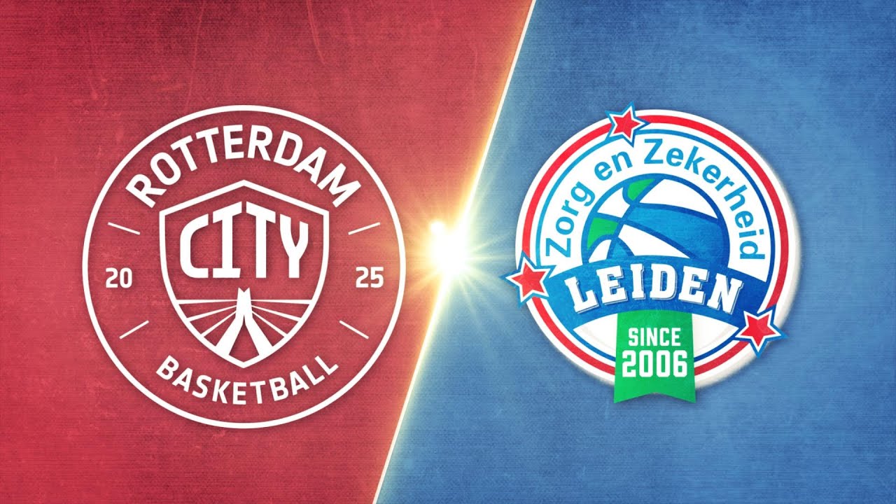 Rotterdam City Basketball vs. Zorg en Zekerheid Leiden - Game Highlights