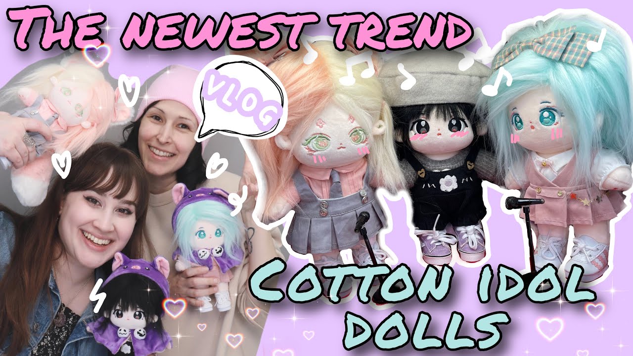 [VLOG] Visiting a Cotton Idol Doll Shop in Seoul / South Korea [iddolllook in Hongdae] 솜인형