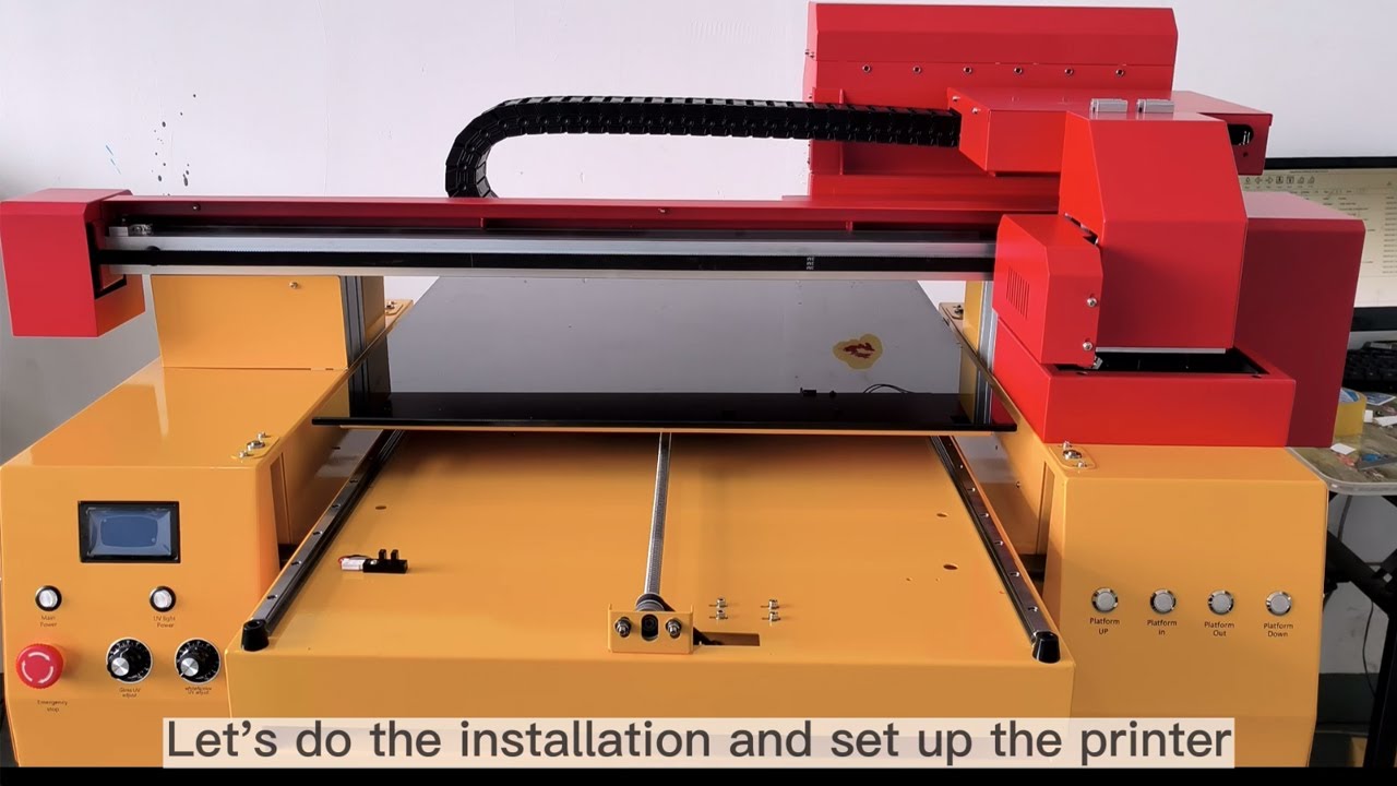 UV printer set up and printing guidance | A3 A2 A1 UV printer