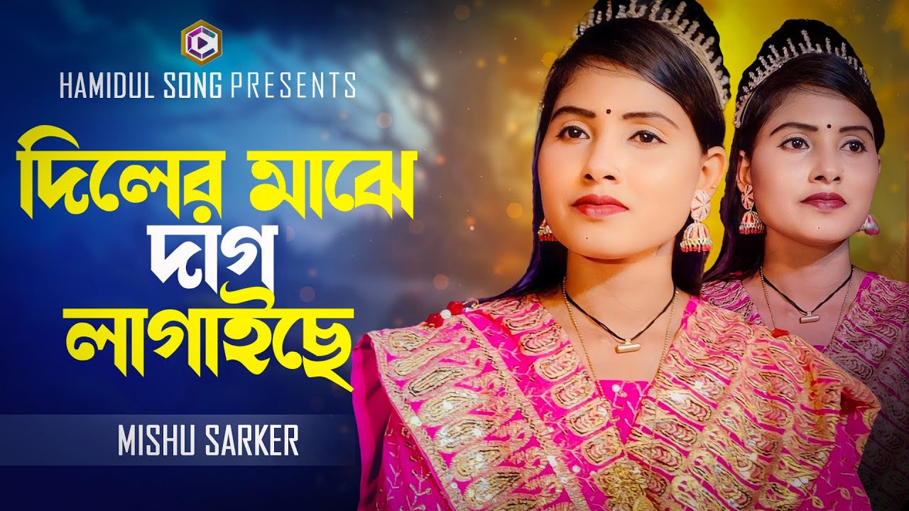 Diler Majhe Dag Lagaise  ||  দিলের মাঝে দাগ লাগাইছে || Baul Mishu Sarker || HAMIDUL SONG