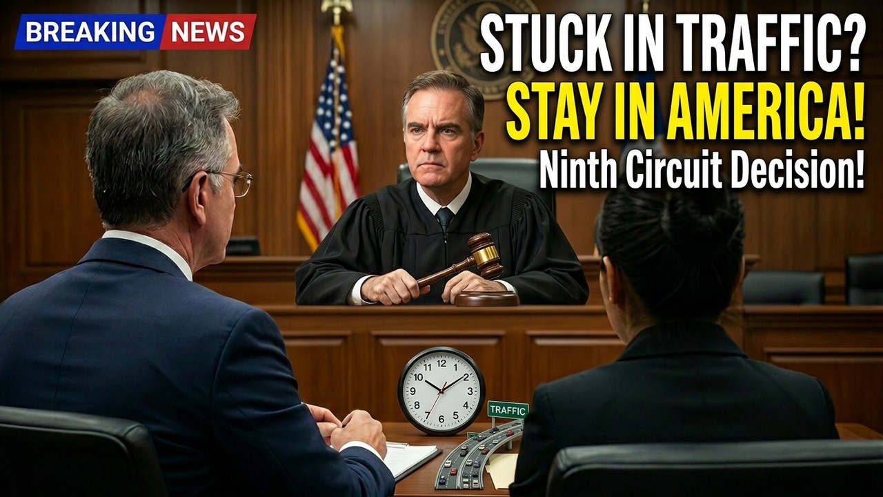 BREAKING NEWS Ninth Circuit Issues Rule that Stuck in Traffic Can No Longer Be Automatic Deportation