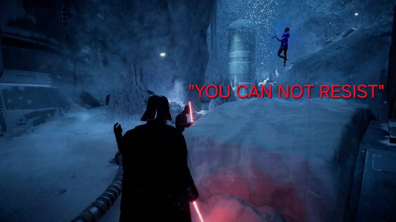 Lord Vader Arrives On Hoth To End The Rebellion. #battlefront2 #starwars 