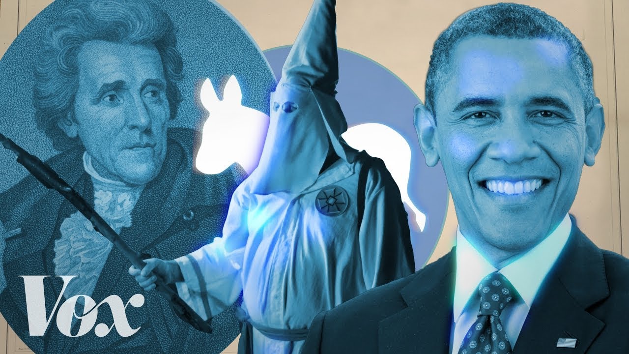 De supremacistas brancos a Barack Obama: A hist&oacute;ria do Partido Democrata