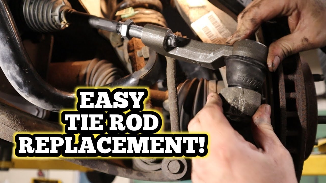 How to change tie rods (inner and outer tie rod ends)