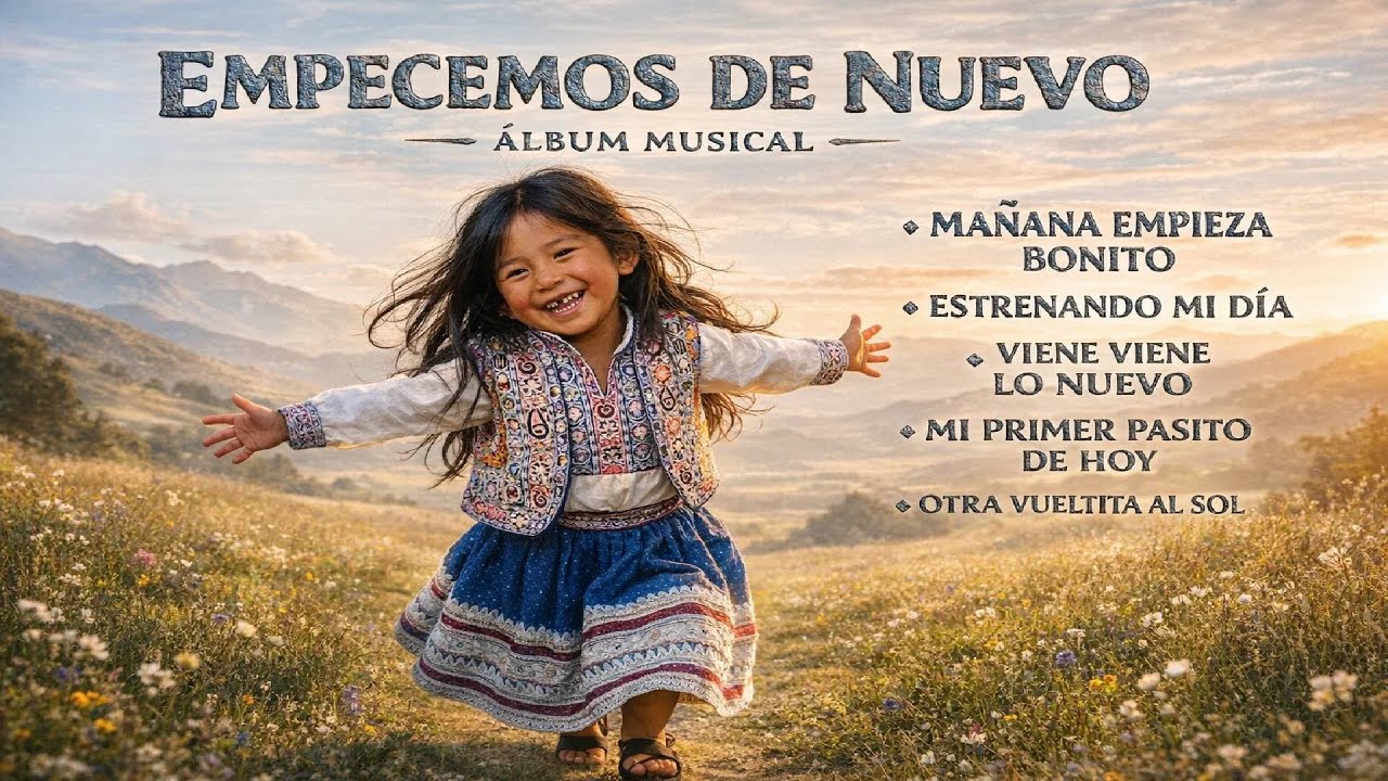 ALBUM MUSICAL EMPECEMOS DE NUEVO Música andina (Latita)