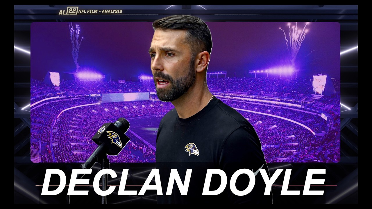 HOW DECLAN DOYLE ANSWERED THE BRIAN FLORES QUESTION: RAVENS OFFENSE REVIEW @OnceSport #ravens