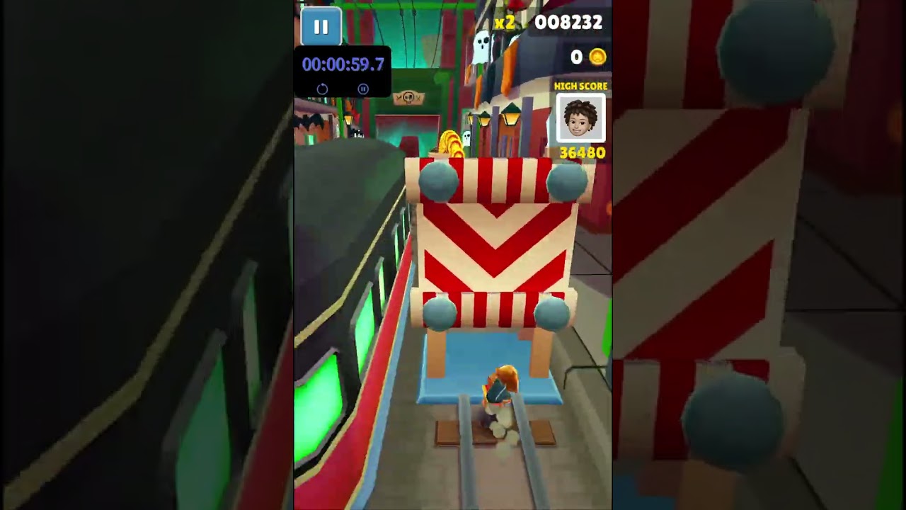 Subway Surf  No coins 50m6s