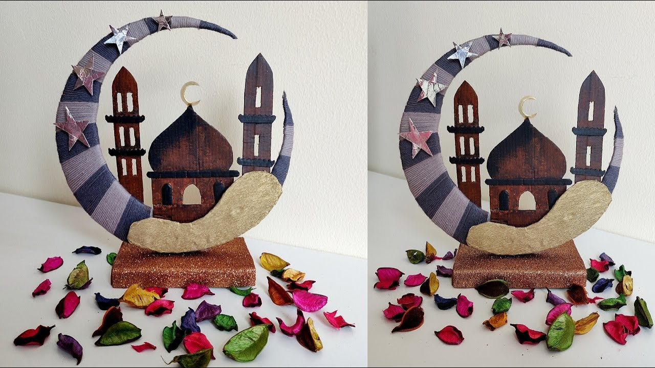DIY EID Decoration | EID Decor | Easy DIY Ramadan Special Craft | RAMADAN-Art & Craft