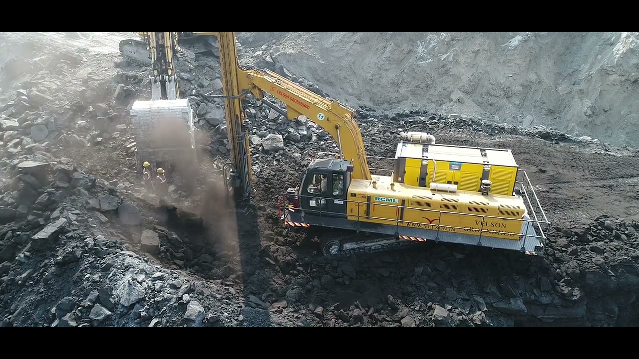 # VELSON # Blast hole drilling rig machine # Rock bolting rig # Drilling and mining rig