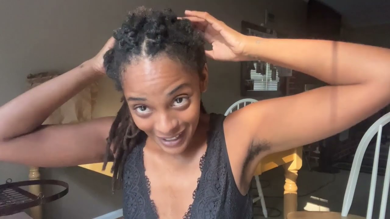 RETWISTING MY SEMI-FREEFORM LOCS - First retwist of 2024