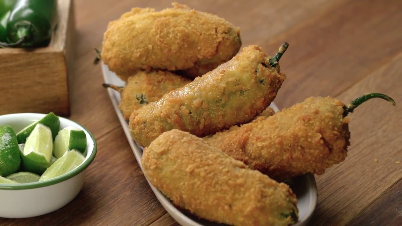 Receita de pimenta recheada: crocante e muito saborosa I petiscos I VIX Hummm