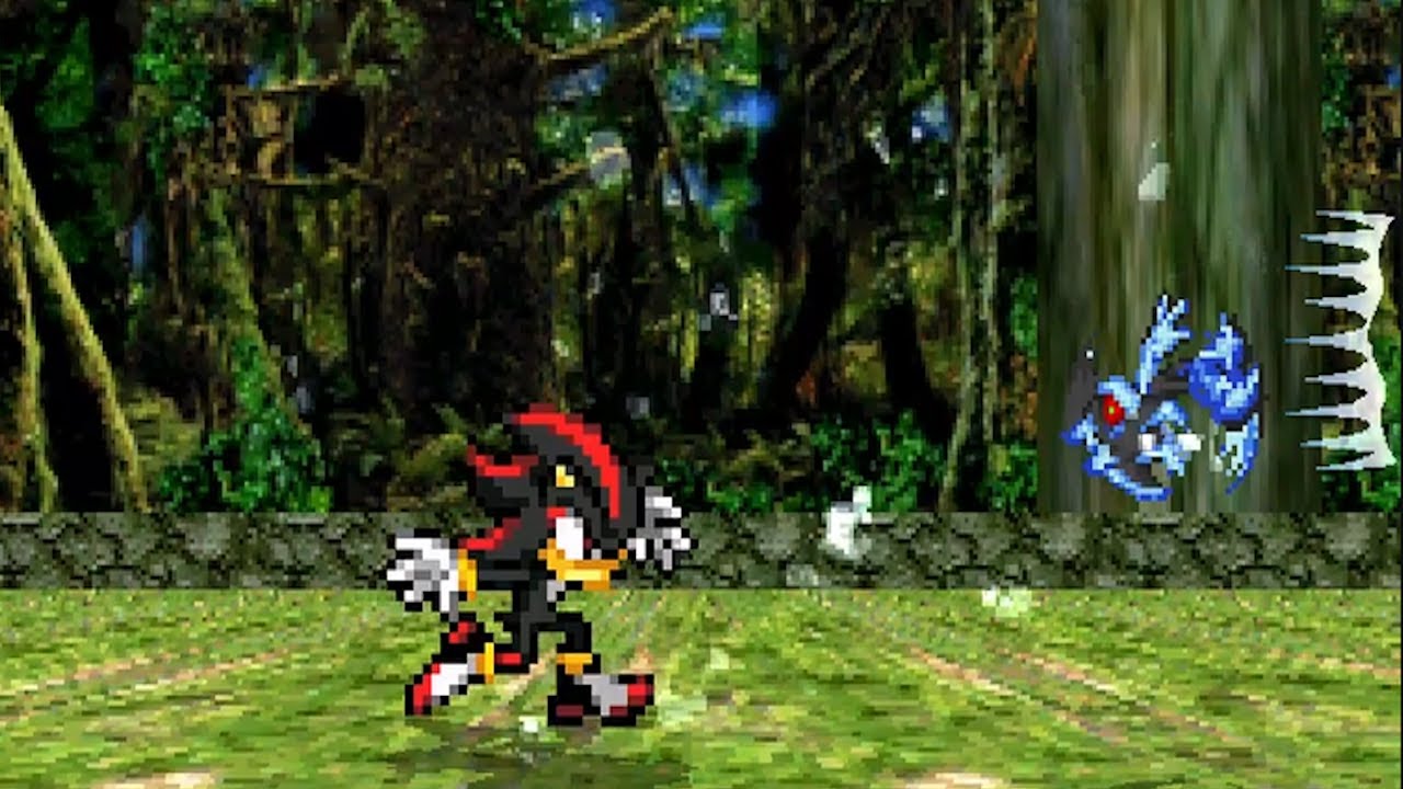 Shadow Vs Mephiles (MUGEN)