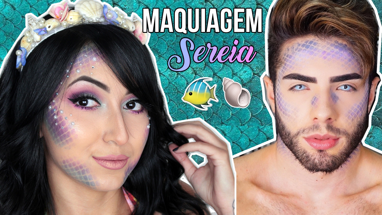 MAQUIAGEM DE SEREIA PARA O CARNAVAL