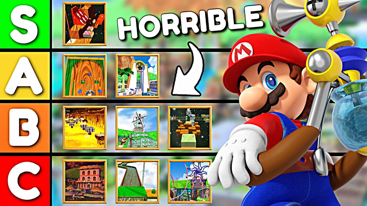Je classe TOUS les NIVEAUX de Super Mario Sunshine !