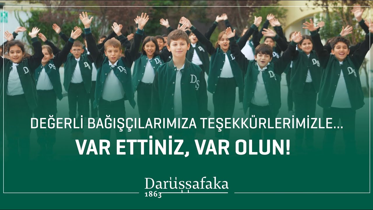 Değerli Bağışçılarımıza Teşekkürlerimizle...