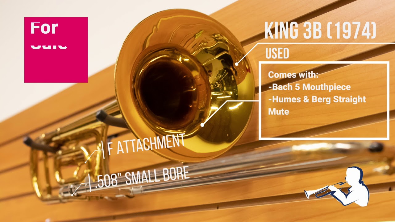 (SOLD) King 3B Bb Trombone (Used)