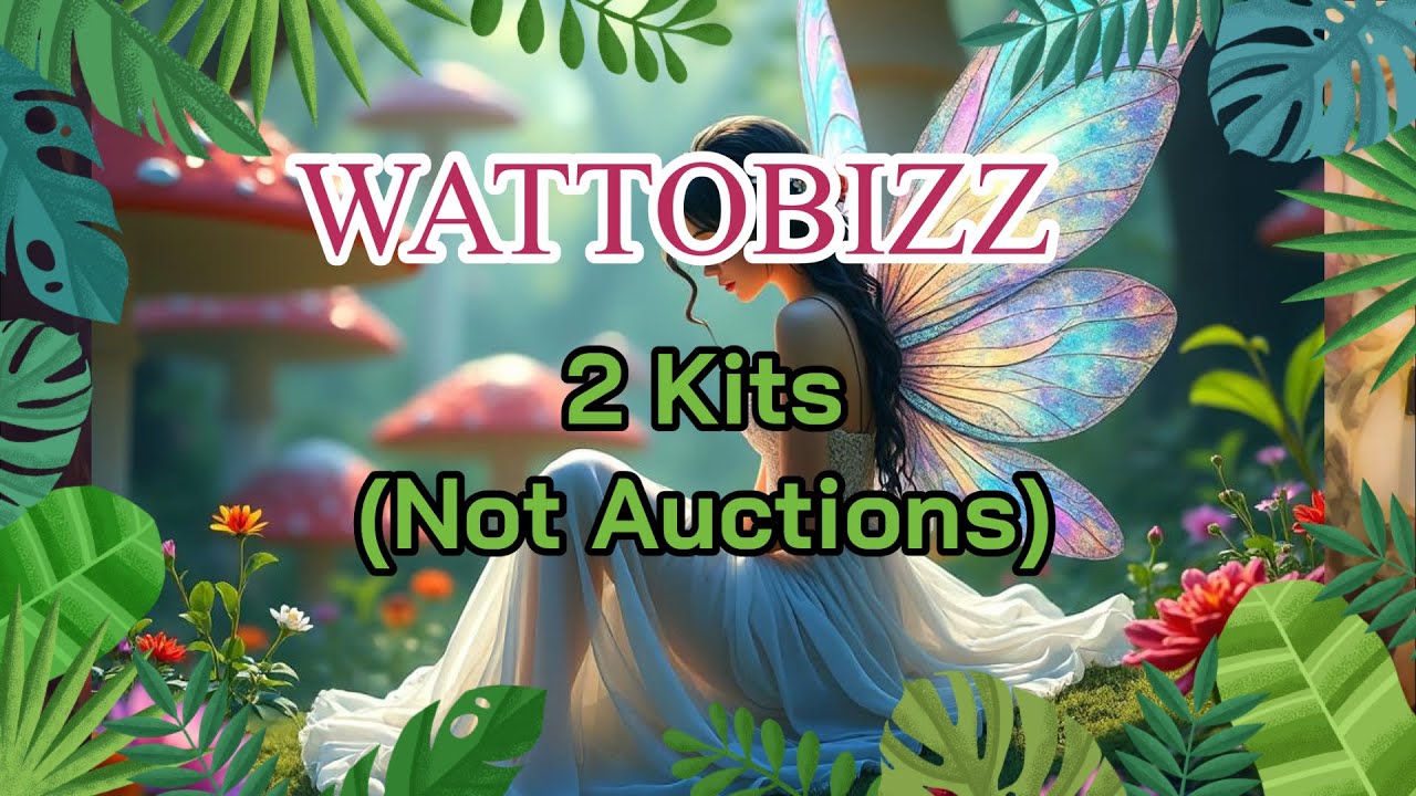 WATTOBIZZ - 2 Beautiful Kits! #crossstitch #wattobizz #unboxing #review