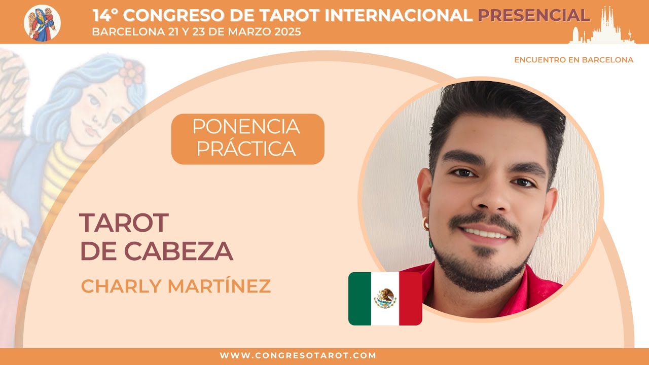 14º Congreso de Tarot Presencial I Charly Martínez I Tarot de Cabeza