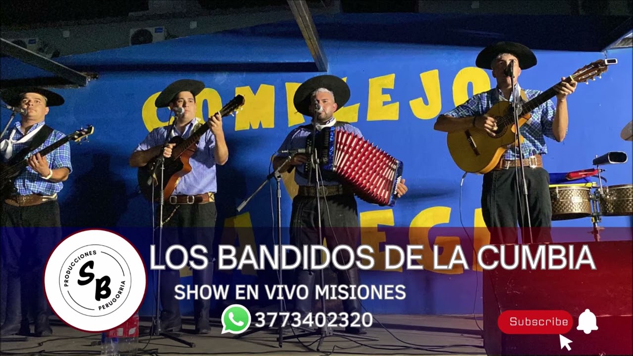 LOS BANDIDOS DE LA CUMBIA SHOW EN VIVO MISIONES