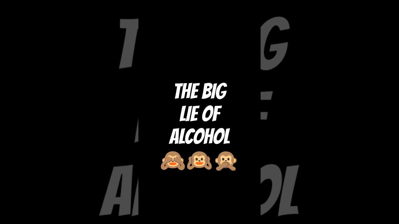 ⛔ THE BIG LIE OF ALCOHOL! - #sober #sobriety  #soberoctober #stoptober #ocsober