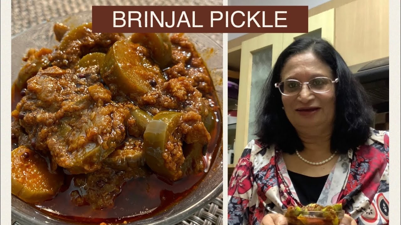 ANGLO-INDIAN BRINJAL PICKLE, BRINJAL PICKLE, HOW TO MAKE ANGLO-INDIAN BRINJAL PICKLE, AUBERGINE