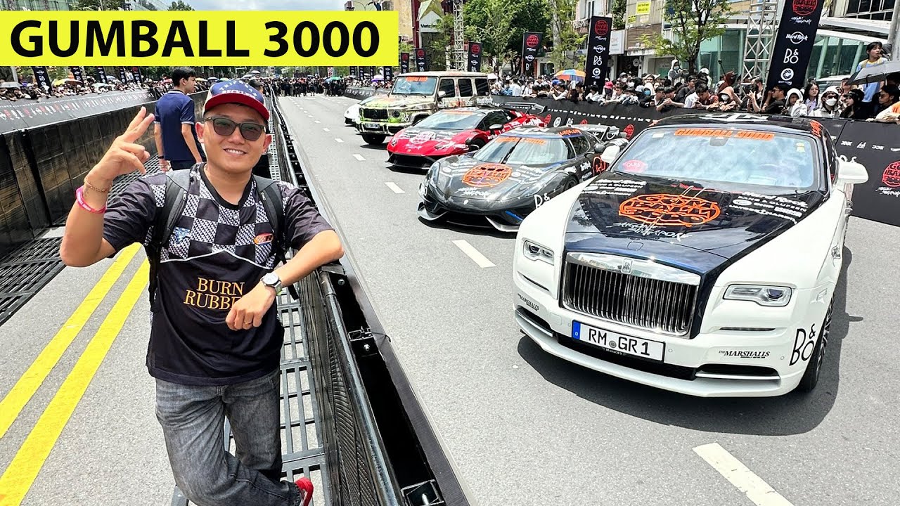 Trải nghiệm hành trình Gumball 3000 Saigon to Singapore: Bãi xe đắt giá nhất thế giới