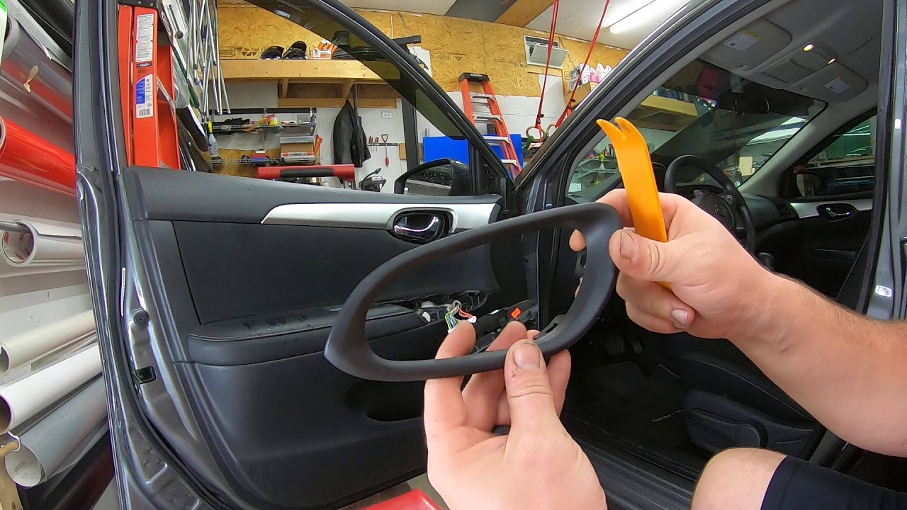 How To remove 2019 Nissan Sentra front door panel