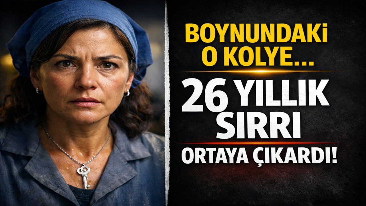 Temizlikçi Kadının Boynundaki O Kolye, Milyoner Adamın 26 Yıllık Sırrını Ortaya Çıkardı