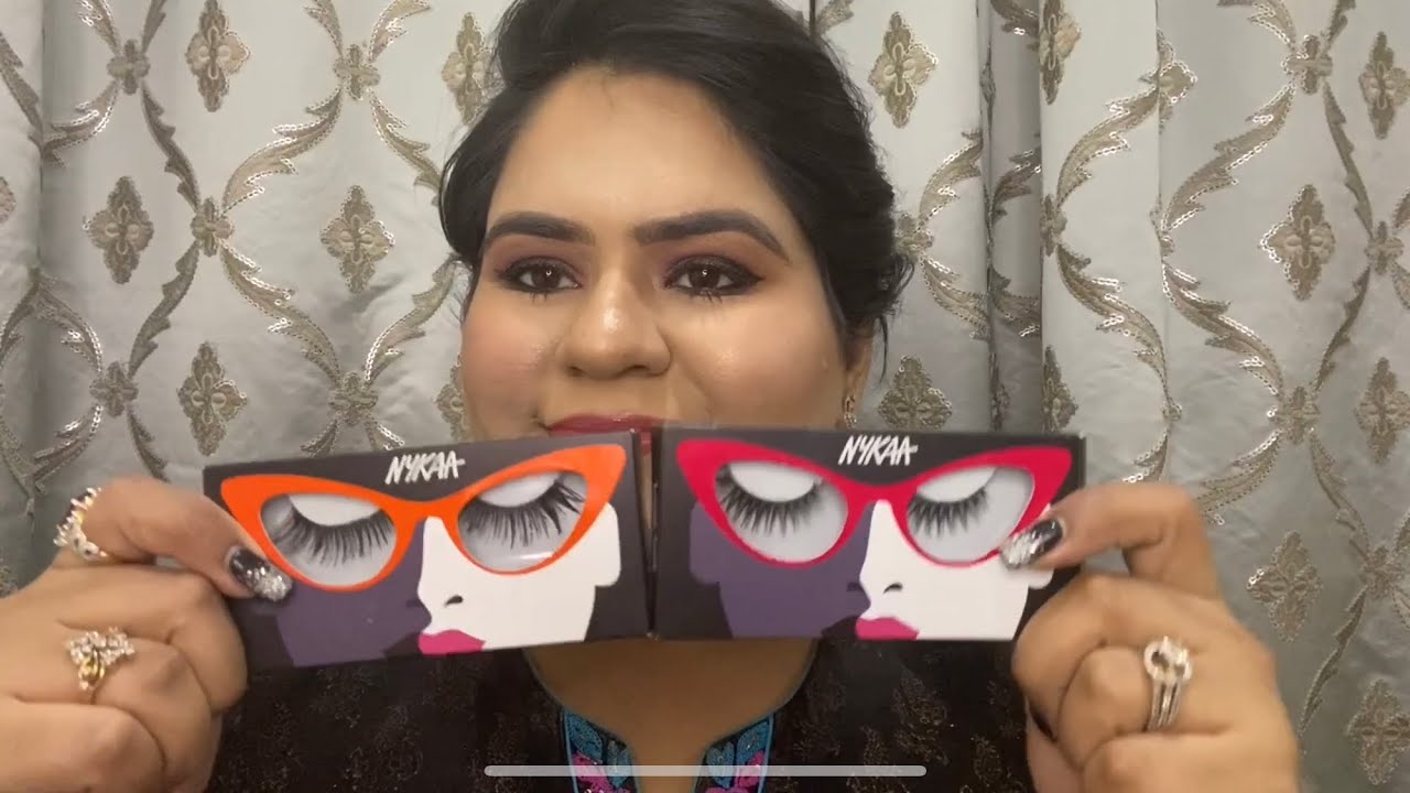 Nykaa LashTalk false eyelashes....
