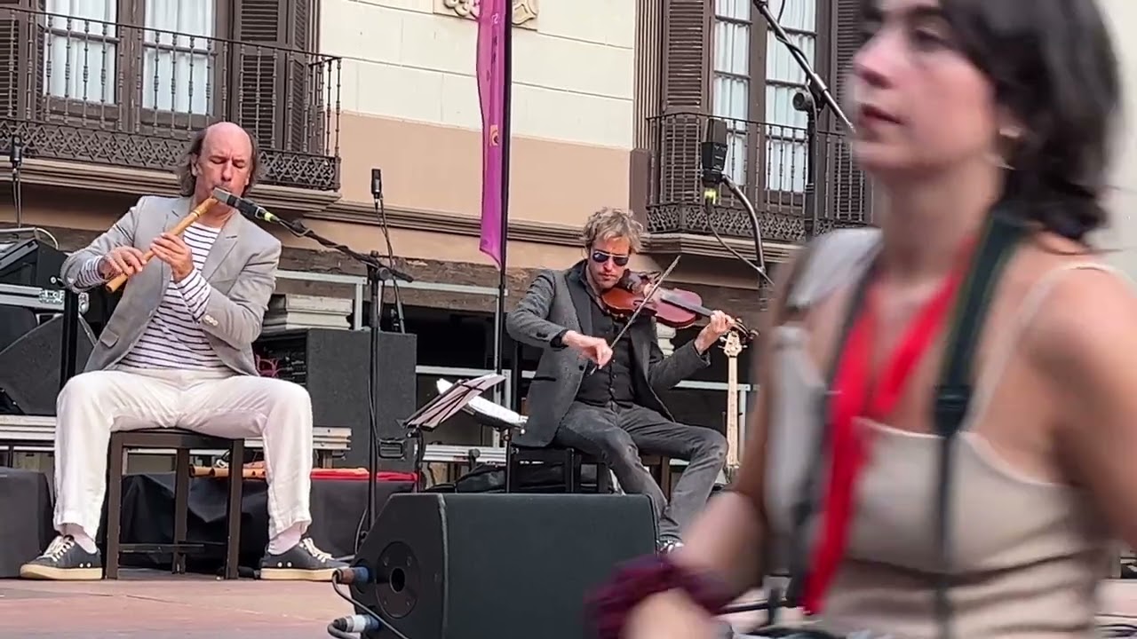 CARLOS NUÑEZ 4,19 directo festival SonNa Plaza Mayor Graus 9/7/2022