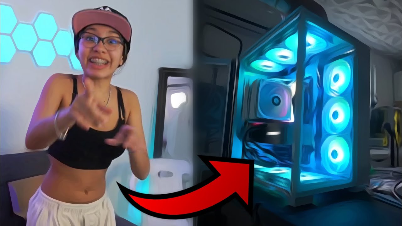Alondra Michelle ARMA SU NUEVA PC EN VIVO