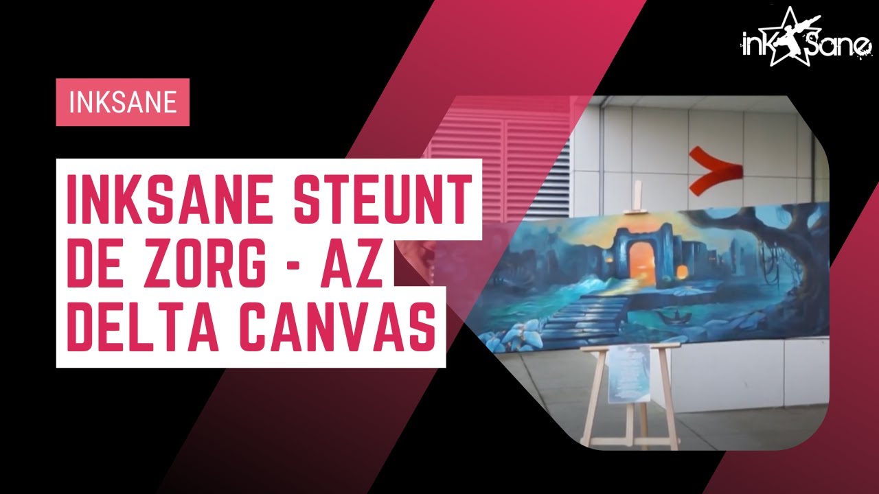 Inksane steunt de zorg - AZ Delta Canvas