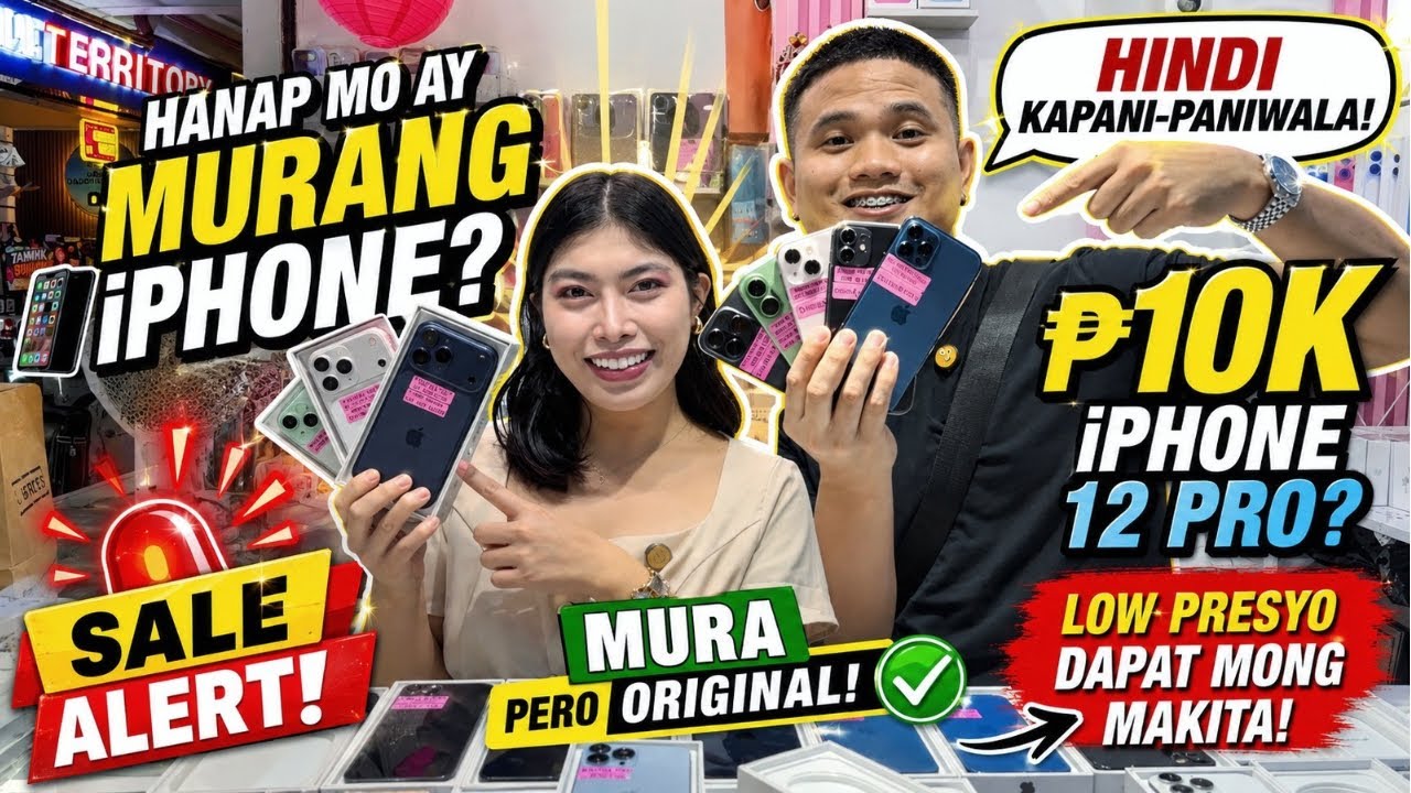 Murang Mabibiling iPhone ang Hanap at kaya naman May Less Price? Check mo yan Dito!