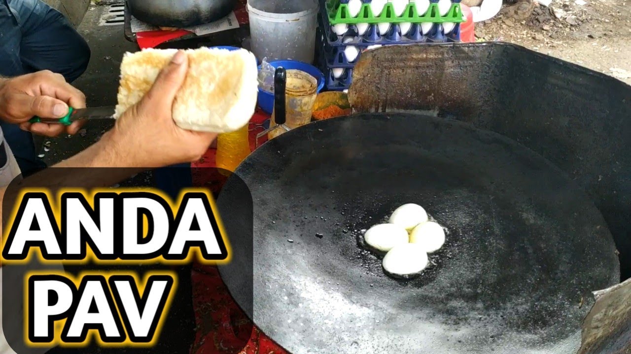 Anda Pav Mumbai (in 90 seconds) | Indian Street Food #youtubeshorts