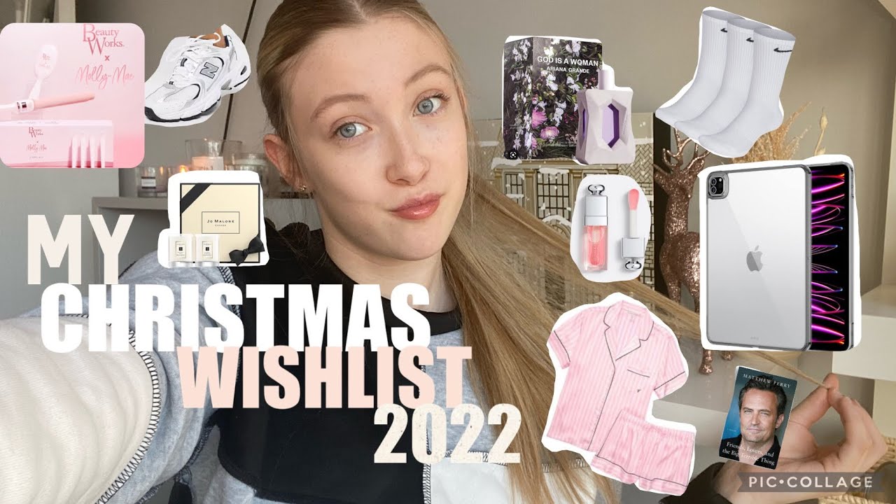 MY CHRISTMAS WISHLIST 2022✨including Dior, apple, primark, beauty works✨ my wishlist as a teen!!