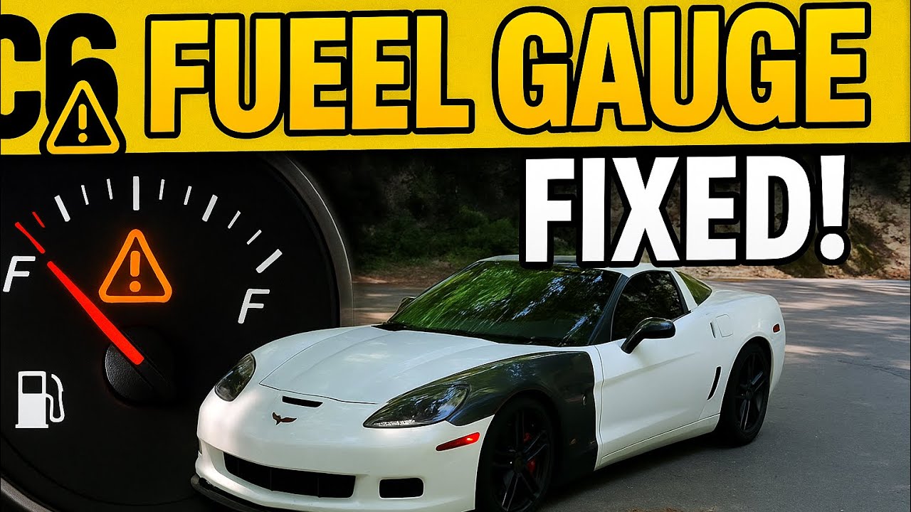 C6 Corvette Fuel Gauge FIXED!