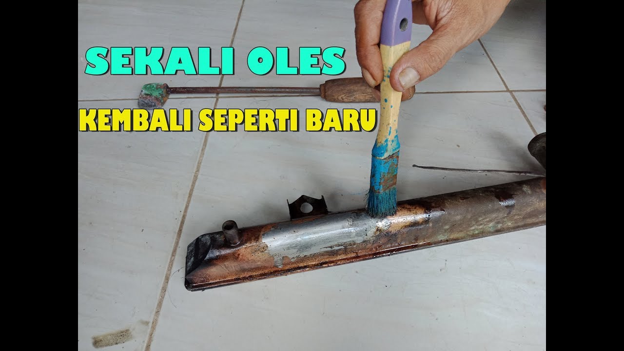 cara ampuh menghilangkan kerak dan karat