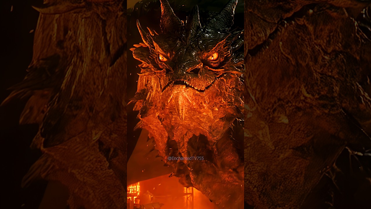 Smaug's death | The Hobbit | #shorts #short #viral #thehobbit #movies