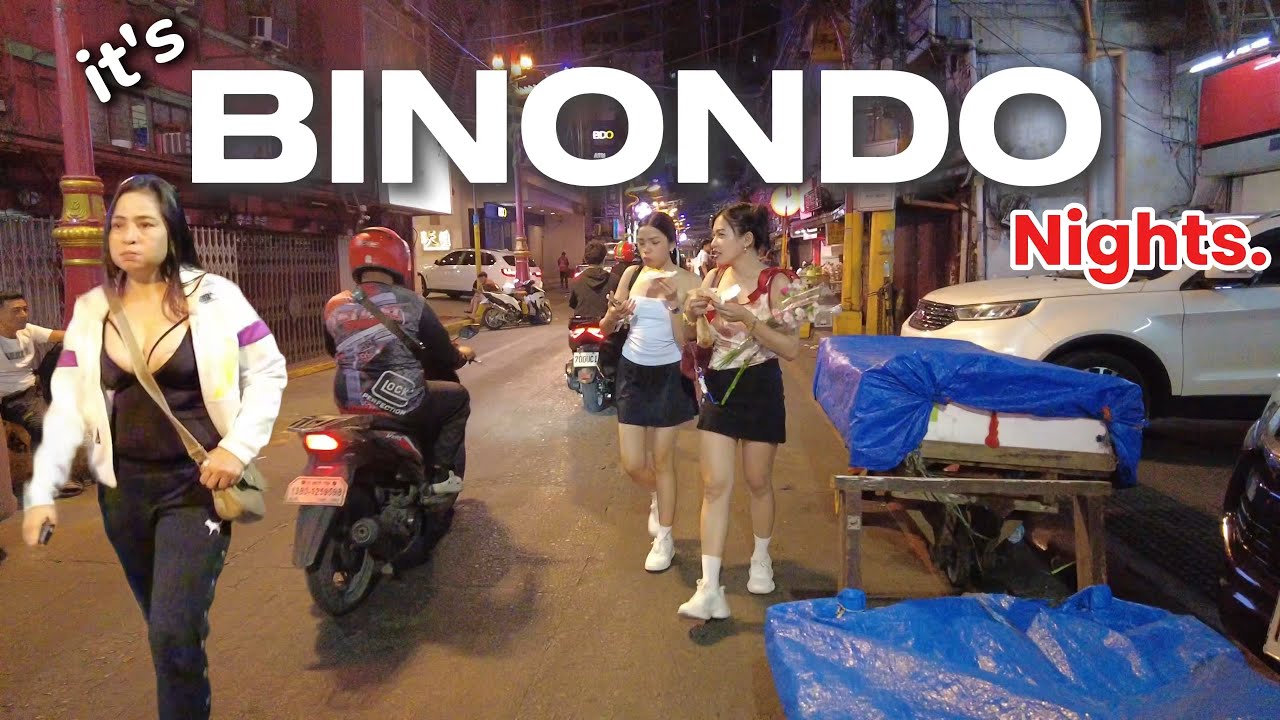 Ongpin Street Night Walk|🇵🇭THE OLDEST CHINESE TOWN,MANILA PHILIPPINES|Walking Tour