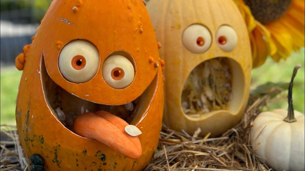 Potato & Carrot Eyeball Tutorial - Pro Pumpkin Carving Tips & Tricks